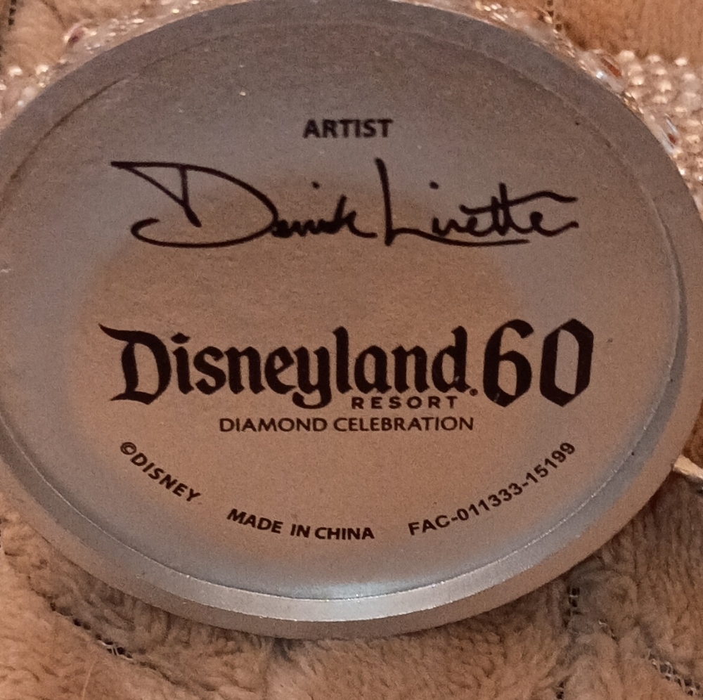 Disneyland 60th Anniversary Silver Ornament - Picture 8 of 8